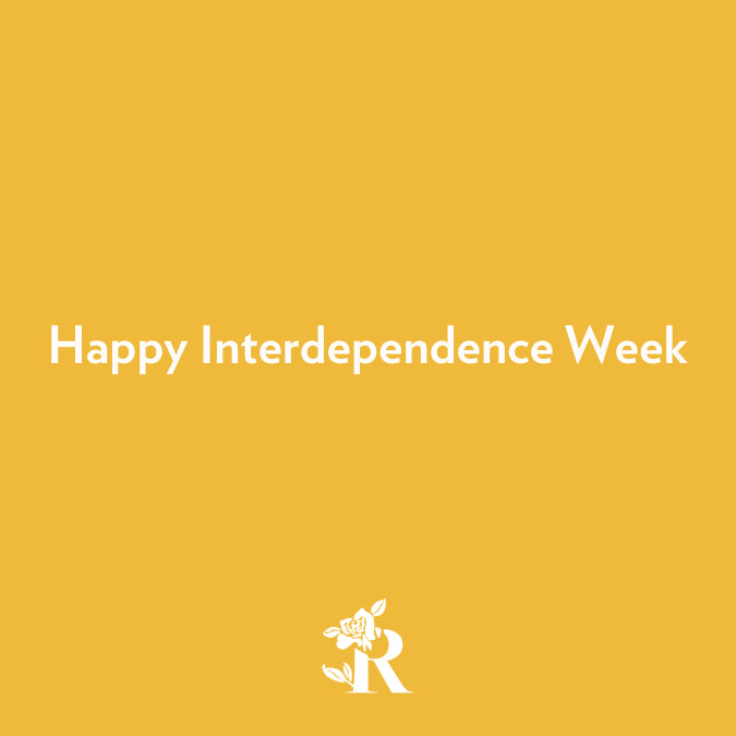 Happy Interdependence Week from Rosebud Woman