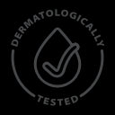 dermatologically tested logo for rosebud woman