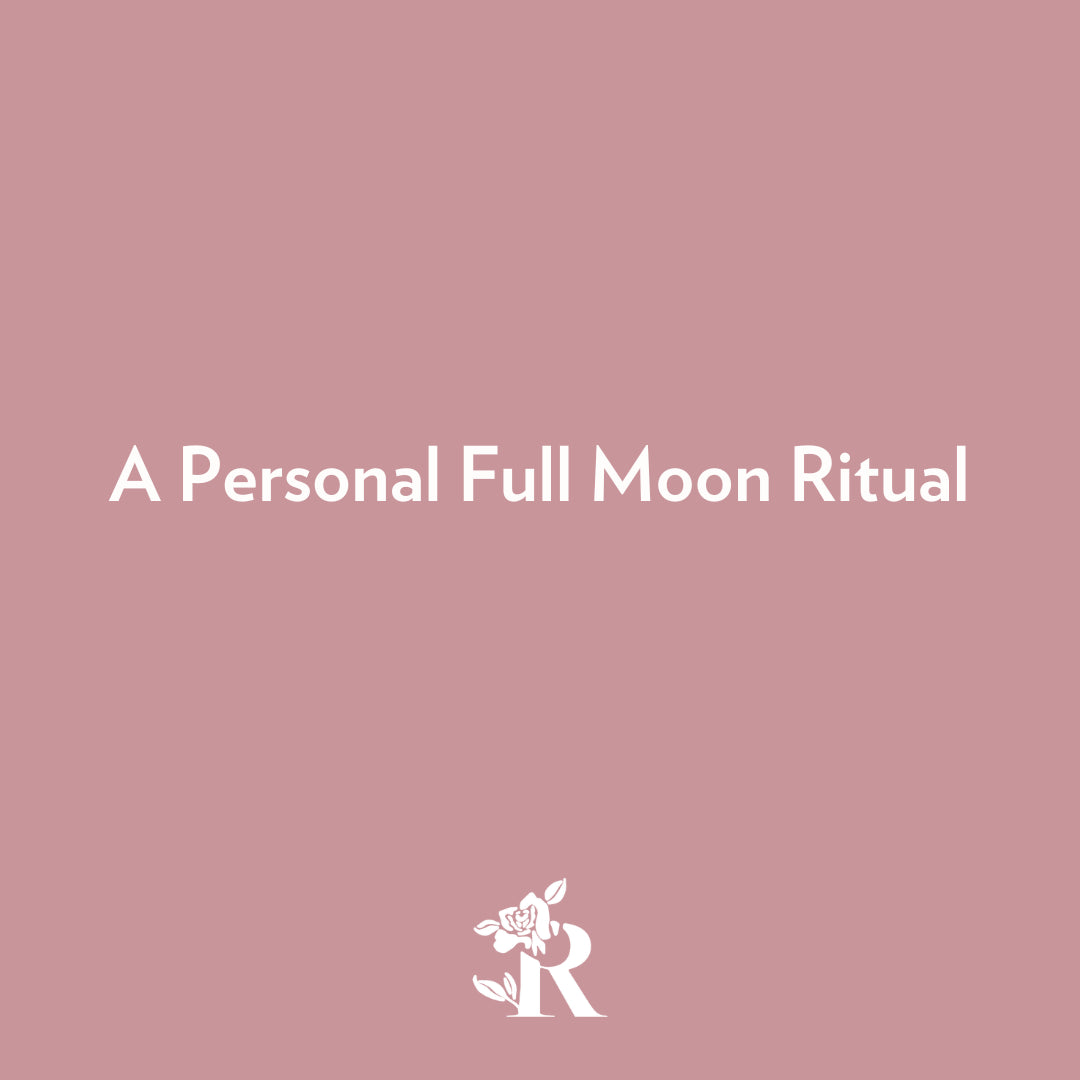 A Personal Full Moon Ritual