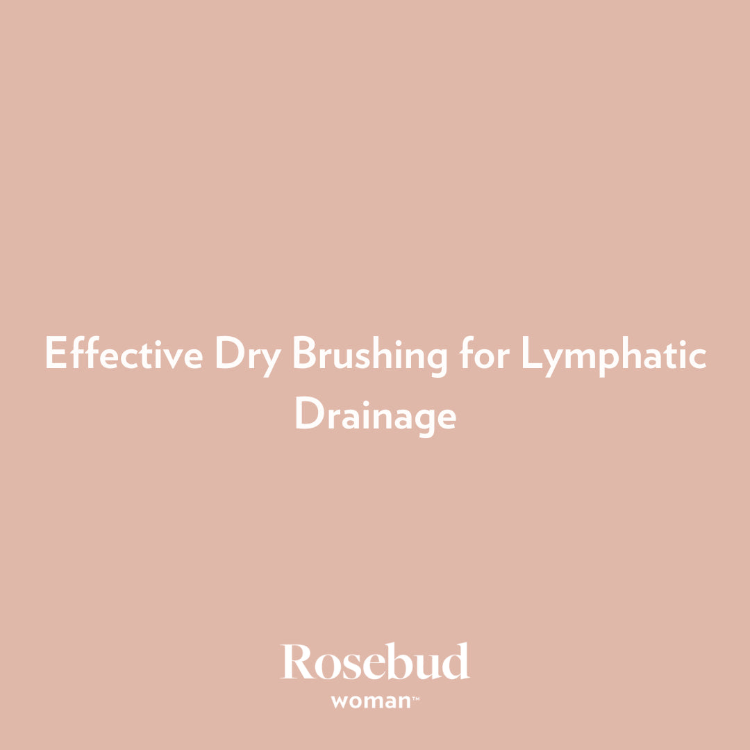 Effective Dry Brushing for Lymphatic Drainage