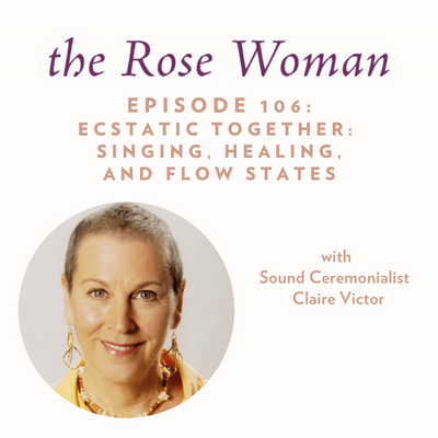 Episode 112 on the RoseWoman Podcast: Yoga for Self-Acceptance (and Menopause) with Gabriella Espinosa
