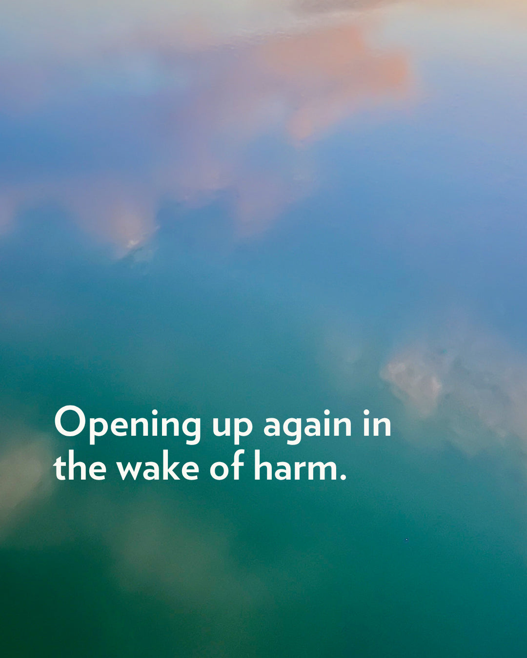 Opening the Body After Sexual Trauma