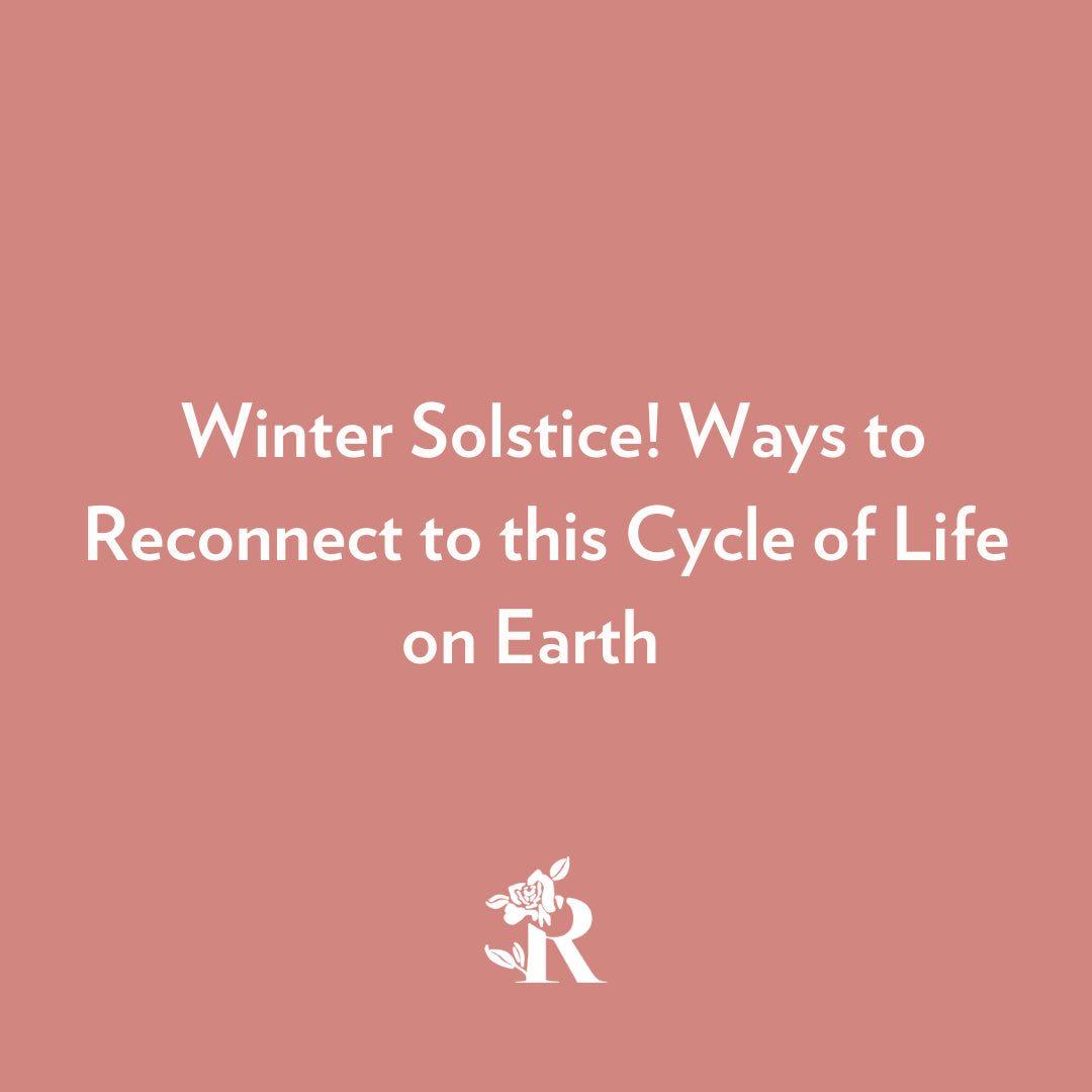 Winter Solstice! Ways to Reconnect to this Cycle of Life on Earth image rosebud woman