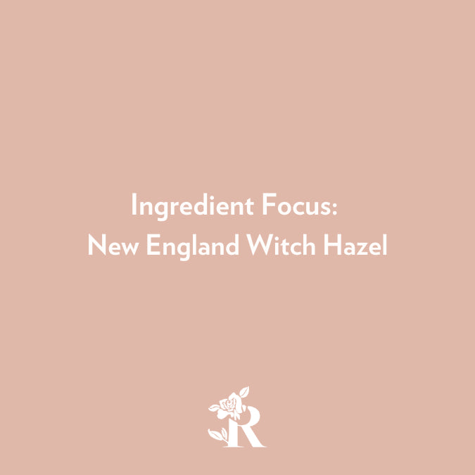 Ingredient Focus: New England Witch Hazel in Refresh Intimate Cleansing Wipes