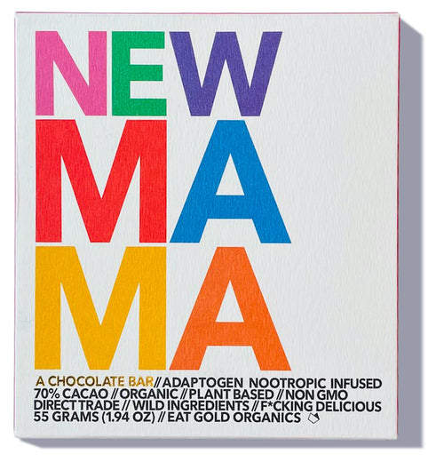 NEW MAMA a Potent, Functional & Delicious Chocolate Bar