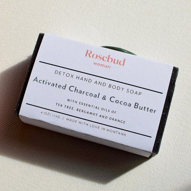 *Limited Edition* Activated Charcoal & Cocoa Butter Detox Hand and Body Soap: FAREWELL SALE!