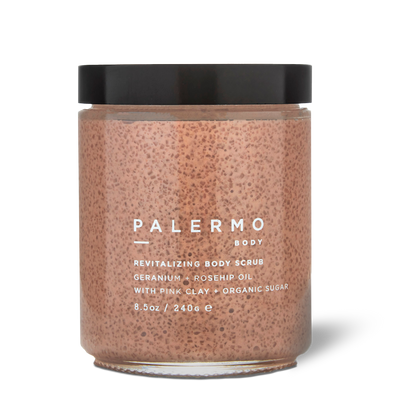 Revitalizing Body Scrub - Geranium + Rosehip Oil