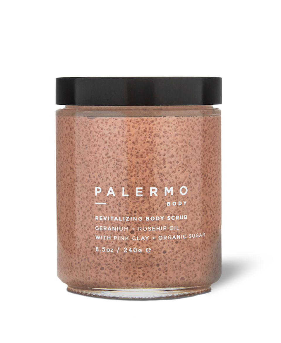Revitalizing Body Scrub - Geranium + Rosehip Oil