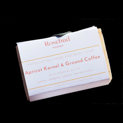 Exfoliating Apricot Kernel and Coffee Soap *Limited Edition*: FAREWELL SALE!