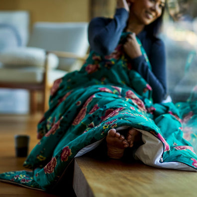 Open Road Portable Silk Throw Set
