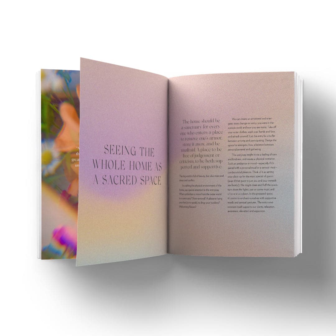 Rosebud Woman Reverence Book Spread Preview